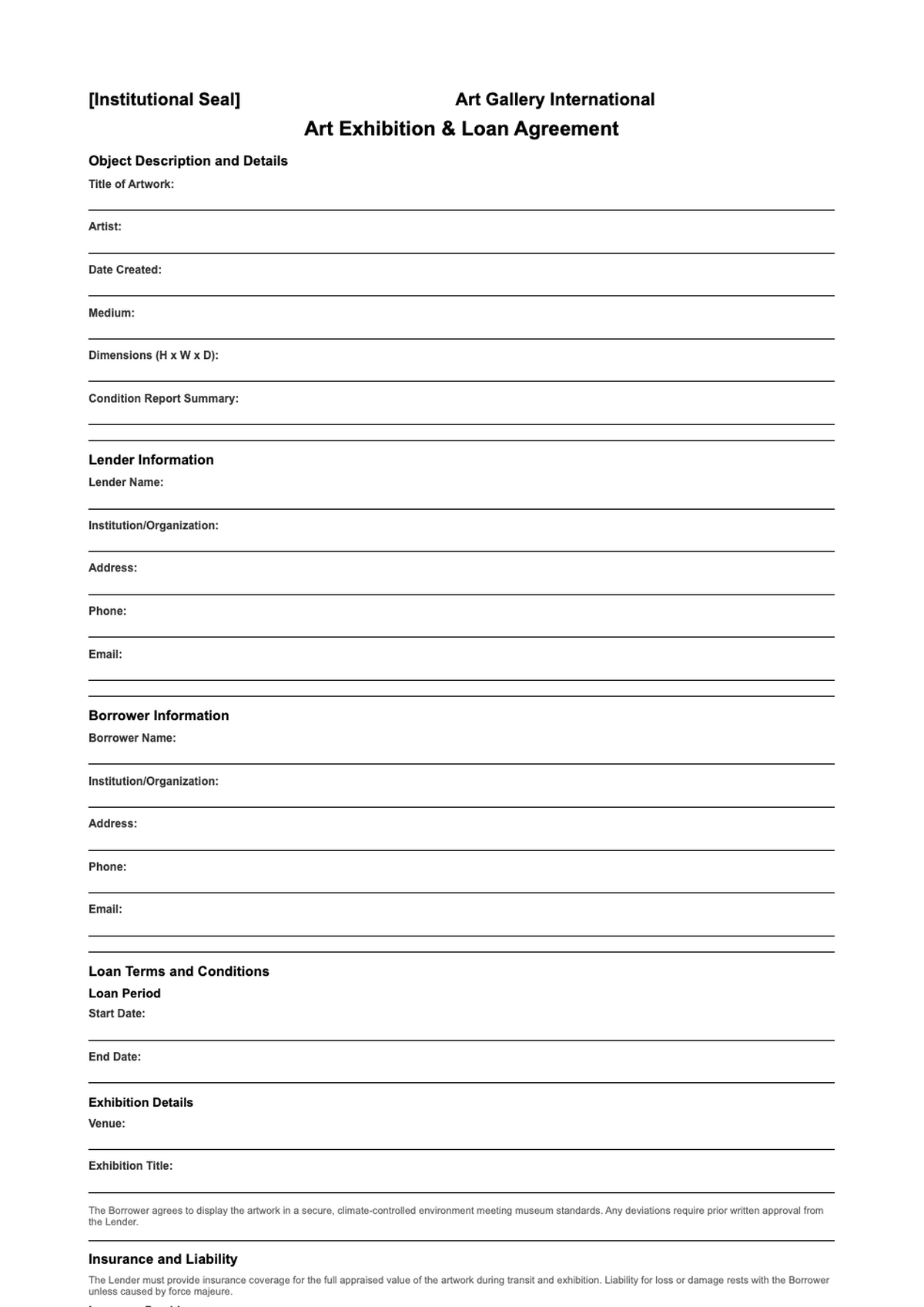 Formal art exhibition and loan agreement document from University of California Santa Barbara_variant_2